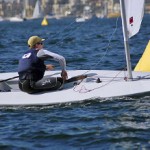 Southern California native, Nevin Snow returns to Long Beach sailing for Georgetown University during his first National Championship regatta where he finished 8th.